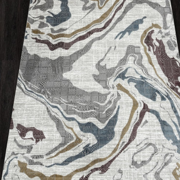 Ковер PN039G - GREY / GREY - Прямоугольник - коллекция PANAMA