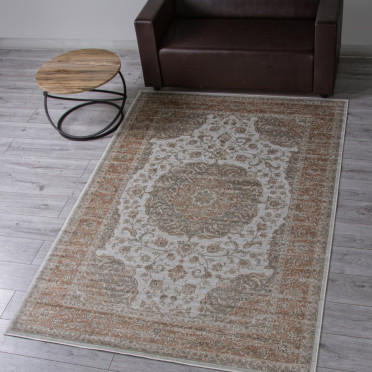 Бельгийский ковер Ragolle LIVANTE 927600 - 6919 (Вискоза, серый, терракотовый)