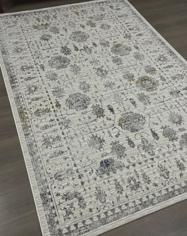 Ковер 9308C - S.WHITE / P.CREAM - Прямоугольник - коллекция LILY