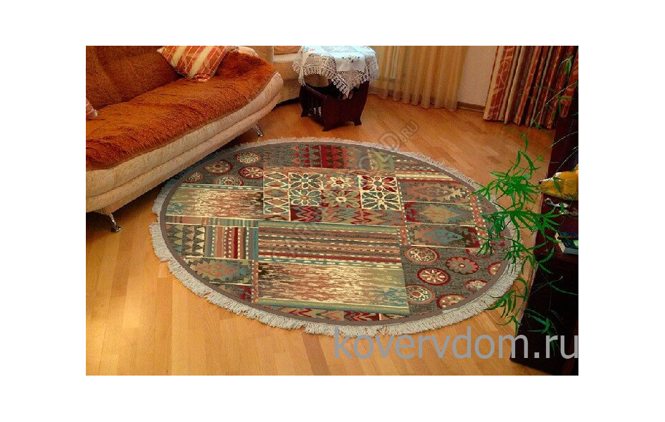 Бельгийский ковер Genova 38406 7292 71 круг