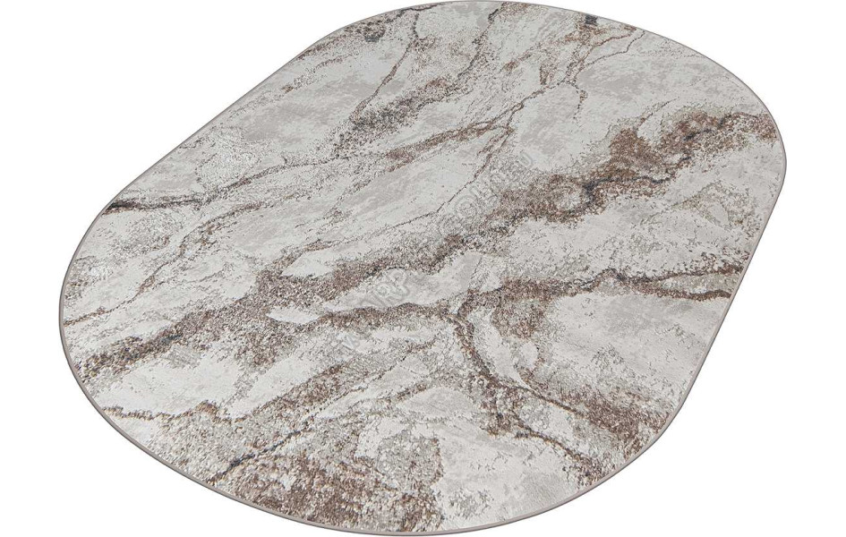 38552A OVAL GREY FLS / CREAM FLS Eliza