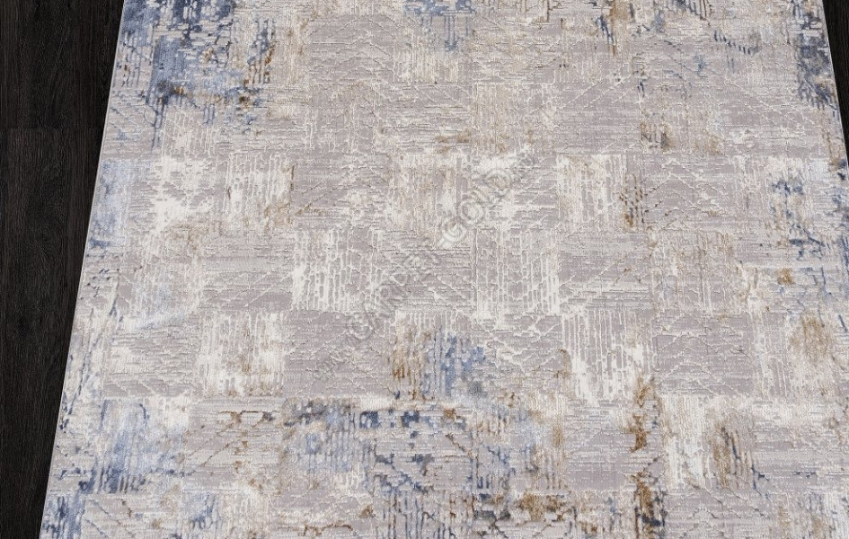 Ковер 00160A - L.BLUE FDY / D.BLUE FDY - Прямоугольник - коллекция ASADU