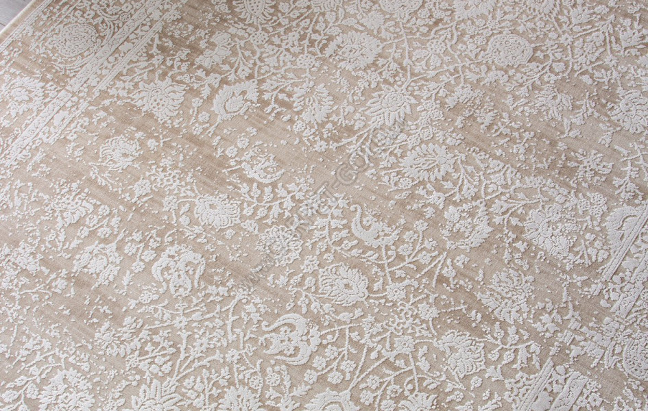 Ковер 21365C - D.BEIGE / WHITE - Прямоугольник - коллекция ANATOLIA