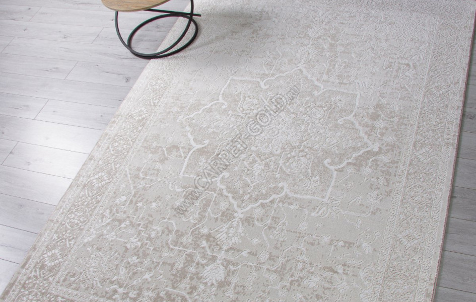 Ковер F606 - CREAM - Прямоугольник - коллекция OSTIN