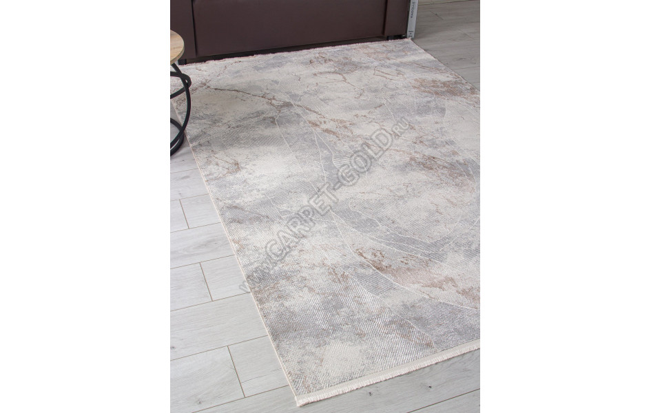 Ковер OC106G - GREY / GREY - Прямоугольник - коллекция OASIS